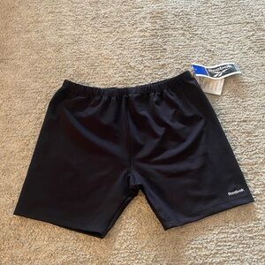 Reebok Women’s Black Biker Shorts Size XL